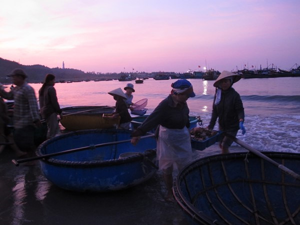 Chùm ảnh ngư dân vươn khơi giữa mùa “biển chết”