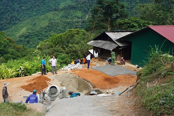 120 học sinh miền núi Nghệ An sắp có khu bán trú mới
